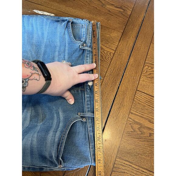 Old Navy Women's Light Denim Original Boot-Cut Jeans Size 14 Mid Rise W Tags New - Picture 7 of 8